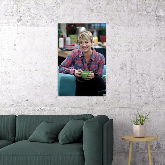 Penny The Big Bang Theory Tv Series Poster Kaley Cuoco Wall Art Print Home Wall Decor - xonomax