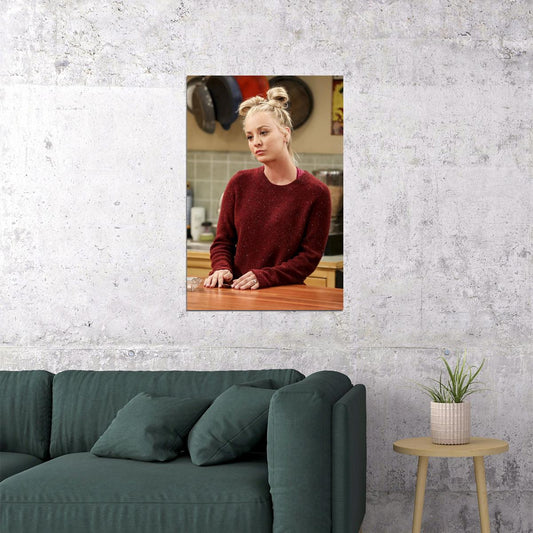 Penny The Big Bang Theory Tv Series Poster Kaley Cuoco Wall Art Print Home Wall Decor - xonomax