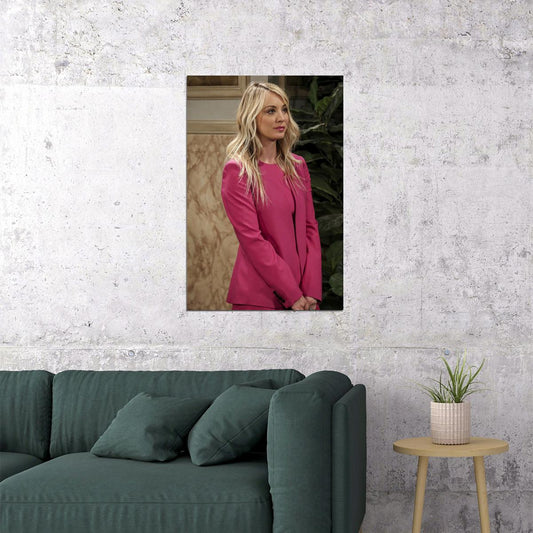 Penny The Big Bang Theory Tv Series Poster Kaley Cuoco Wall Art Print Home Wall Decor - xonomax