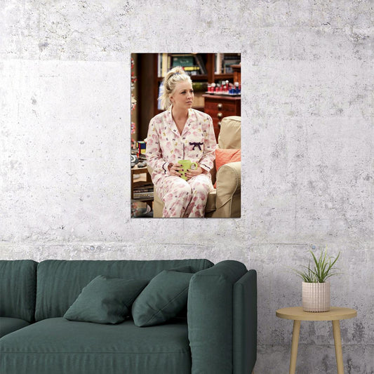 Penny The Big Bang Theory Tv Series Poster Kaley Cuoco Wall Art Print Home Wall Decor - xonomax