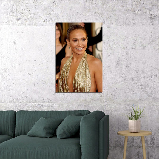 Jennifer Lopez Singer Actress Fashion Design Poster Wall Art Print Home Wall Decor - xonomax