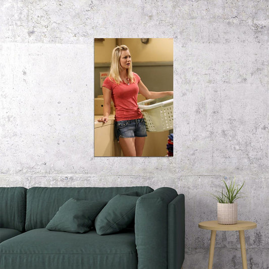 Penny The Big Bang Theory Tv Series Poster Kaley Cuoco Wall Art Print Home Wall Decor - xonomax