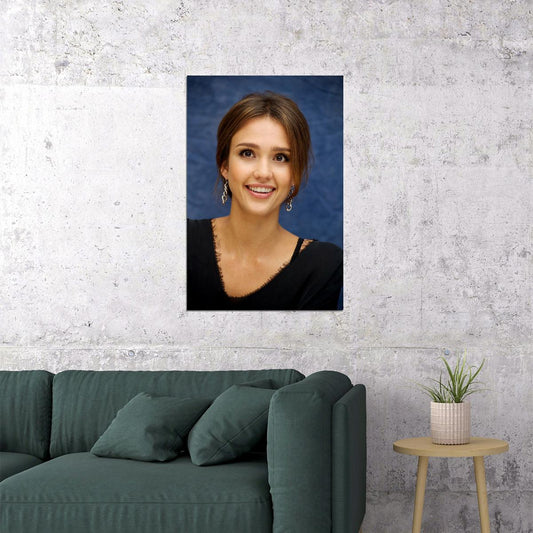 Jessica Alba Celebrity Cinema Actress Idol Poster Wall Art Print Home Wall Decor - xonomax
