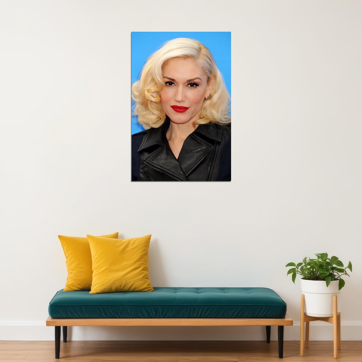 Gwen Stefani Celebrity Singer Pop Music Idol Poster Wall Art Print Home Wall Decor
