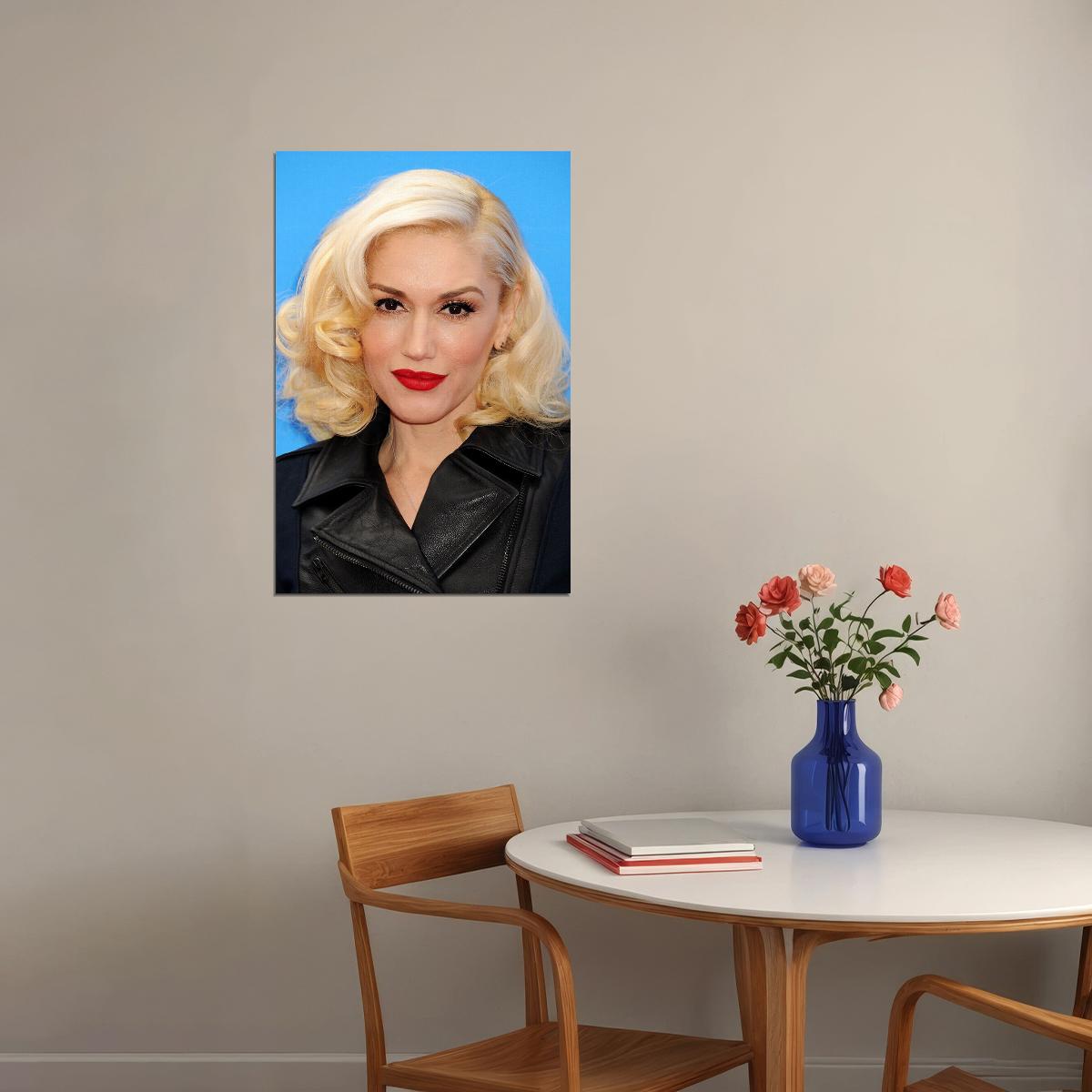 Gwen Stefani Celebrity Singer Pop Music Idol Poster Wall Art Print Home Wall Decor