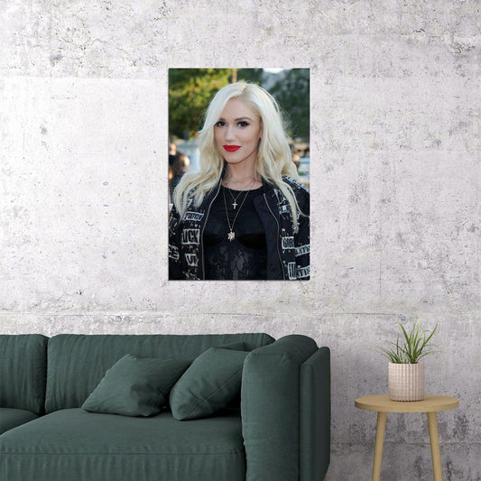 Gwen Stefani Celebrity Singer Pop Music Star Poster Wall Art Print Home Wall Decor - xonomax