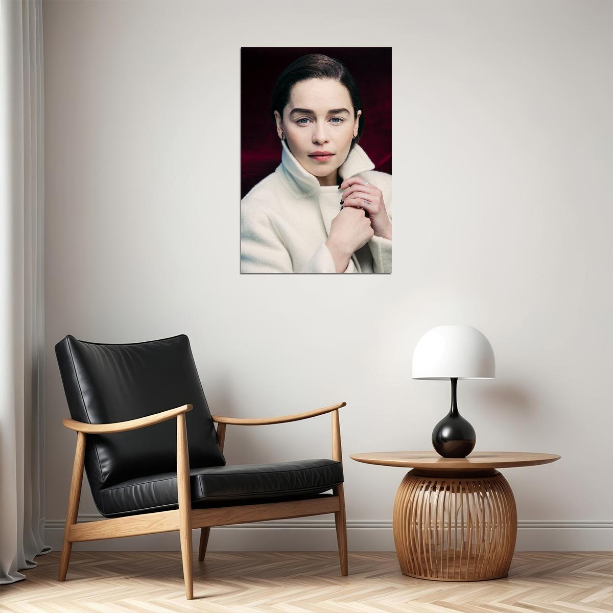Emilia Clarke Celebrity Cinema Actor Idol Poster Wall Art Print Home Wall Decor - xonomax