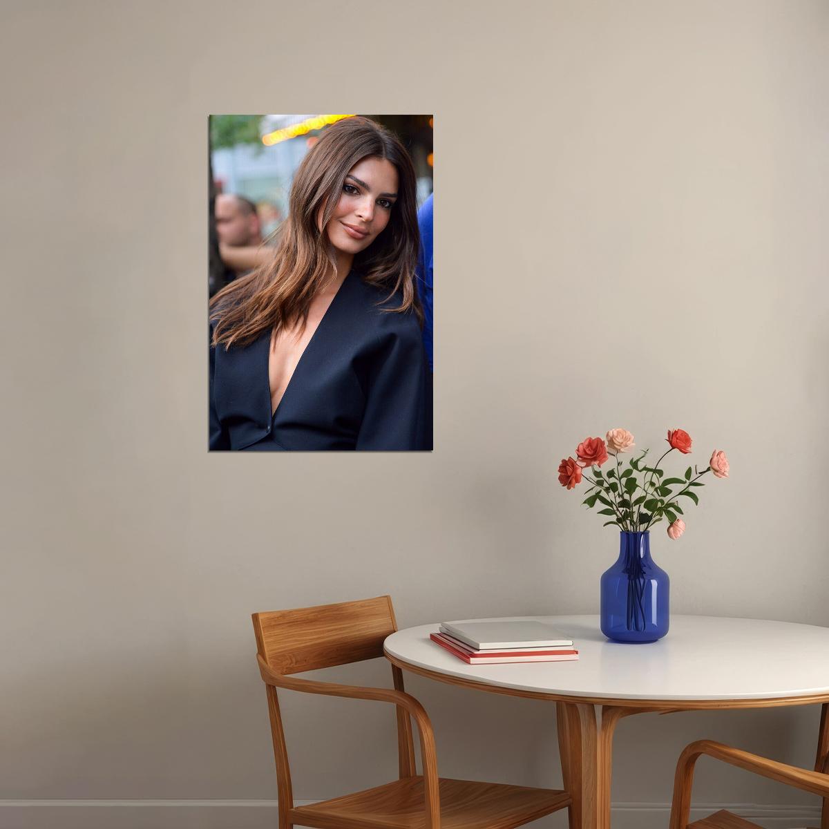 Emily Ratajkowski Movie Actress Hot Model Poster Wall Art Print Home Wall Decor - xonomax