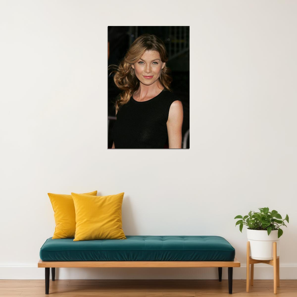 Ellen Pompeo Celebrity Movie Actor Idol Poster Wall Art Print Home Wall Decor - xonomax