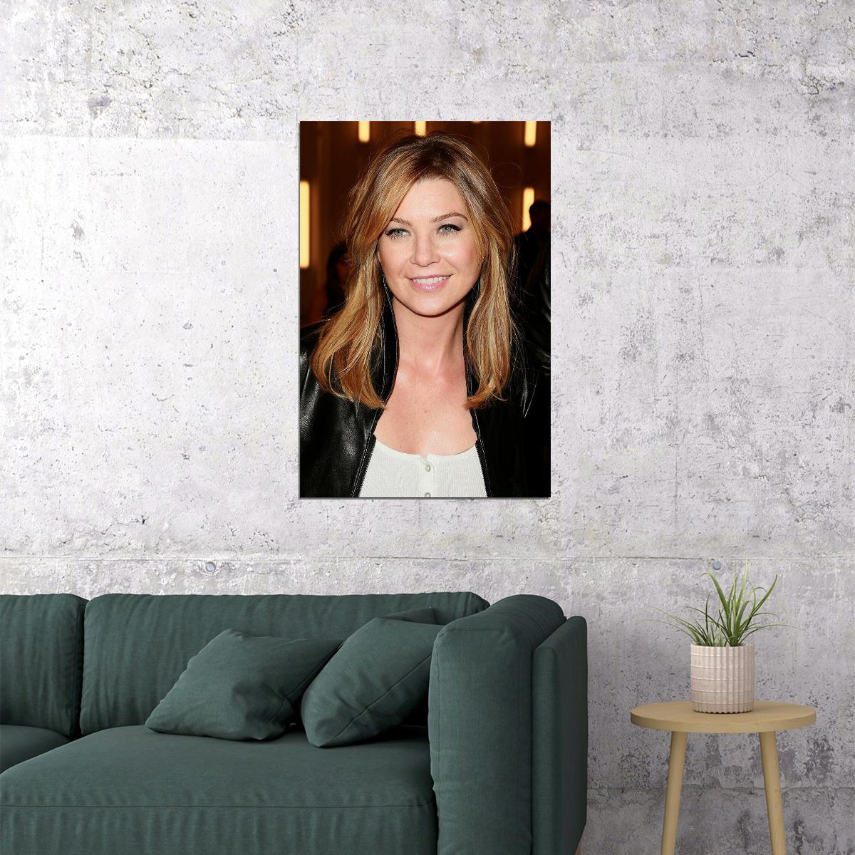 Ellen Pompeo Celebrity Cinema Actress Idol Poster Wall Art Print Home Wall Decor - xonomax