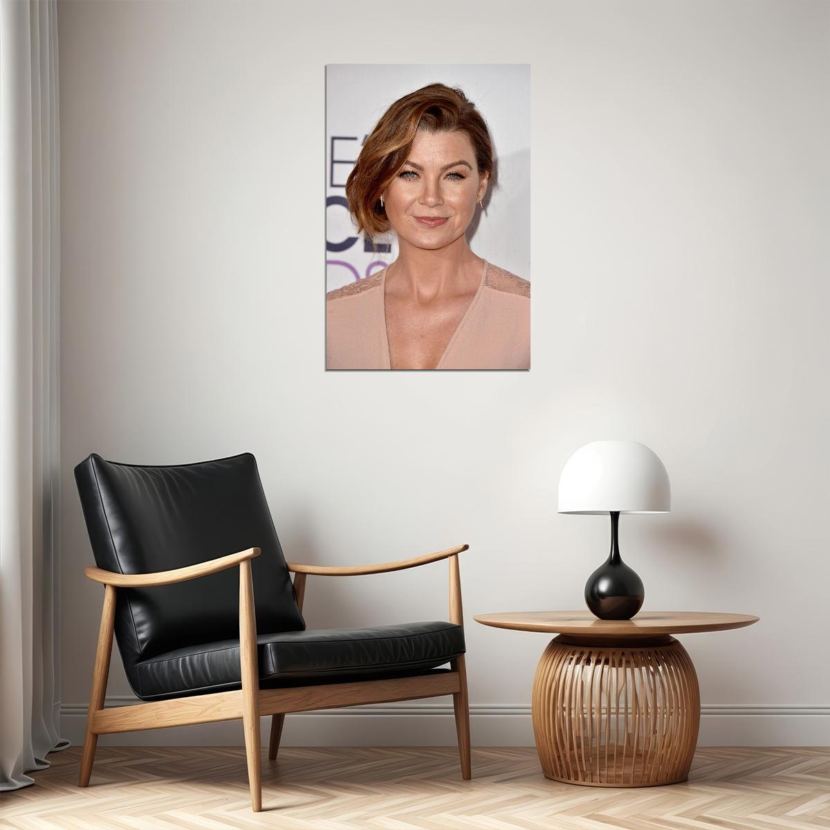 Ellen Pompeo Celebrity Cinema Actress Artist Poster Wall Art Print Home Wall Decor - xonomax