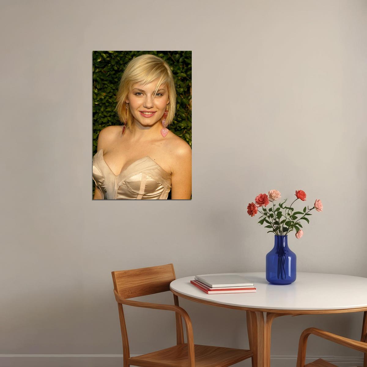 Elisha Cuthbert Celebrity Cinema Actor Artist Star Poster Wall Art Print Home Wall Decor - xonomax