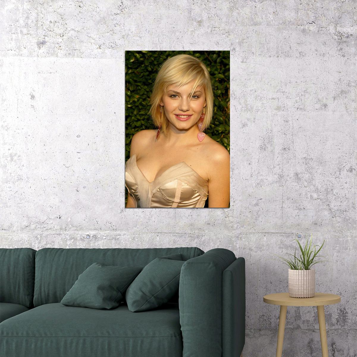 Elisha Cuthbert Celebrity Cinema Actor Artist Star Poster Wall Art Print Home Wall Decor - xonomax