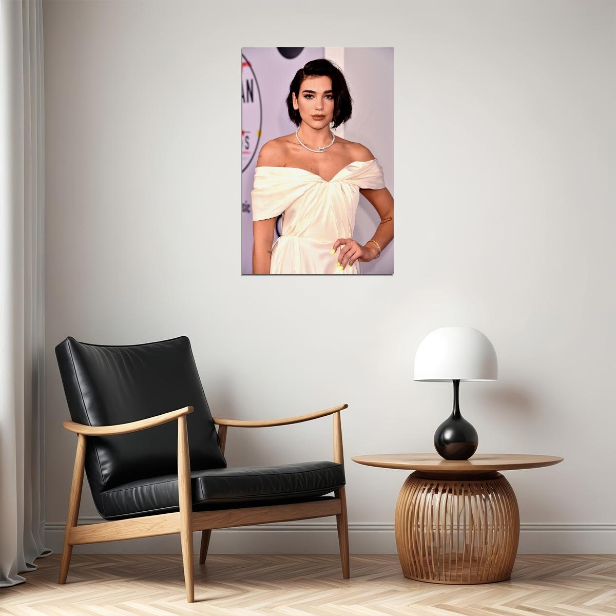 Dua Lipa Celebrity Actress Pop Music Singer Poster Wall Art Print Home Wall Decor - xonomax