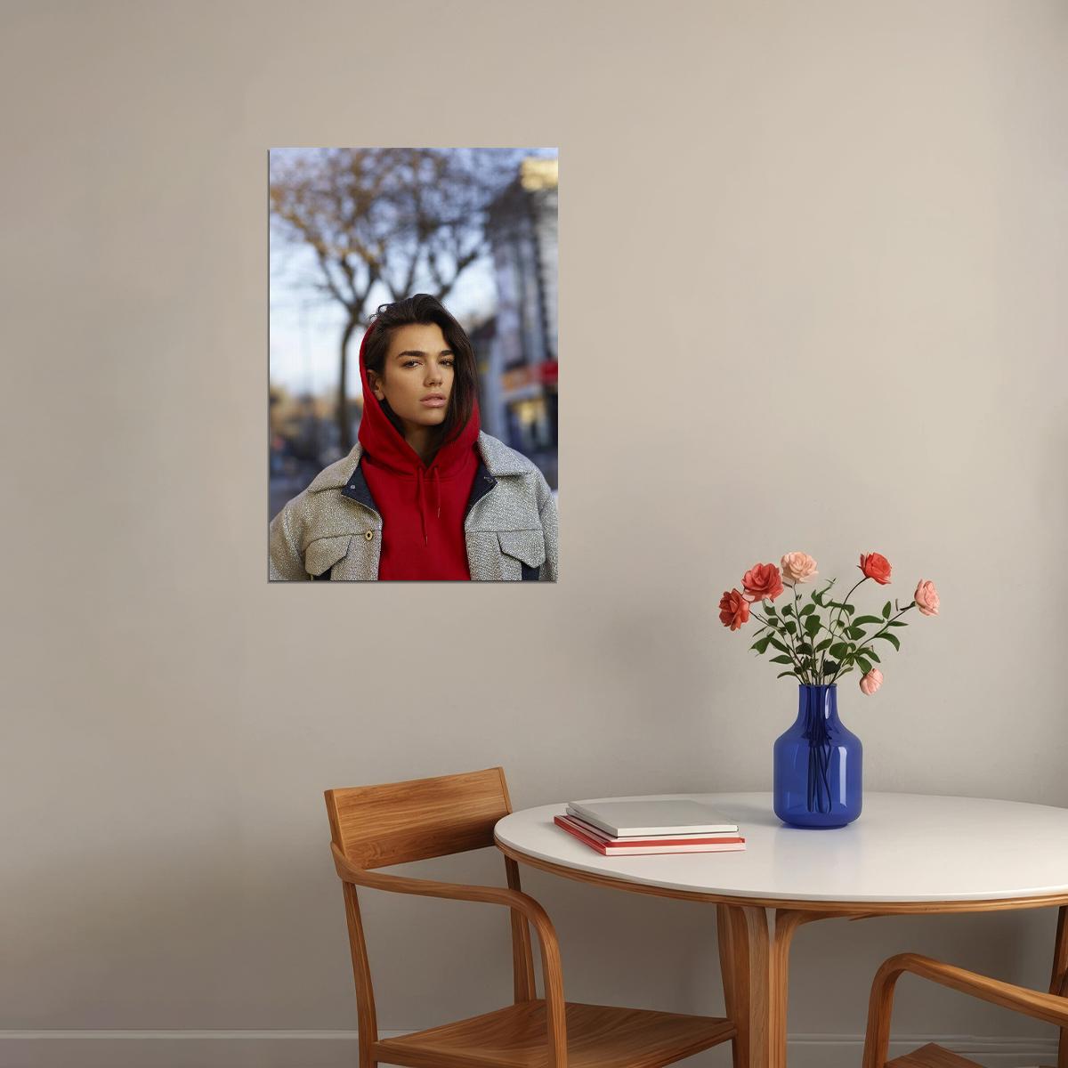 Dua Lipa Celebrity Tv Movie Actress Singer Poster Wall Art Print Home Wall Decor - xonomax