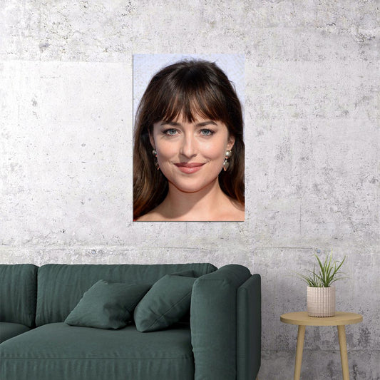 Dakota Johnson Celebrity Movie Actress Model Poster Wall Art Print Home Wall Decor - xonomax