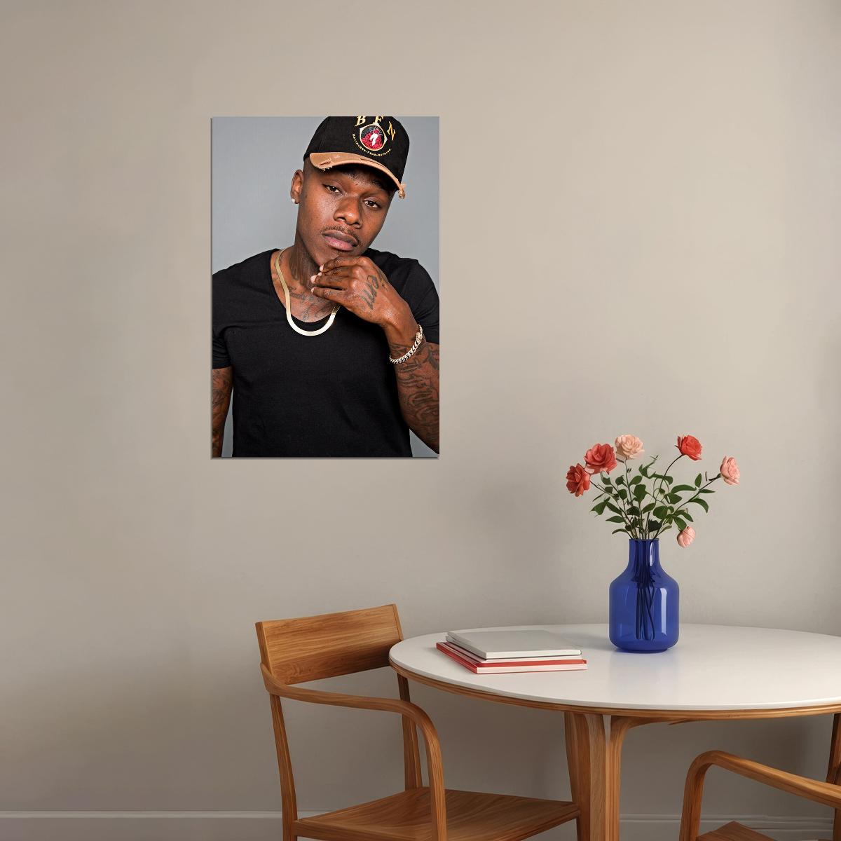 Dababy Celebrity Rap Music Hip Hop Idol Poster Wall Art Print Home Wall Decor - xonomax
