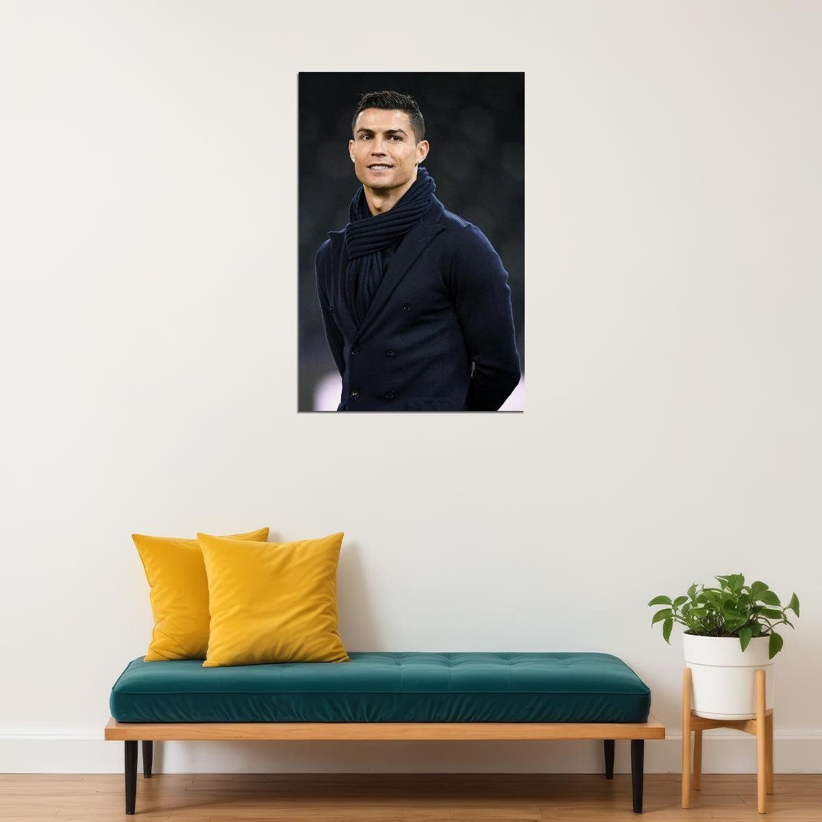 Cristiano Ronaldo Football Soccer Best Player Poster Wall Art Print Home Wall Decor - xonomax