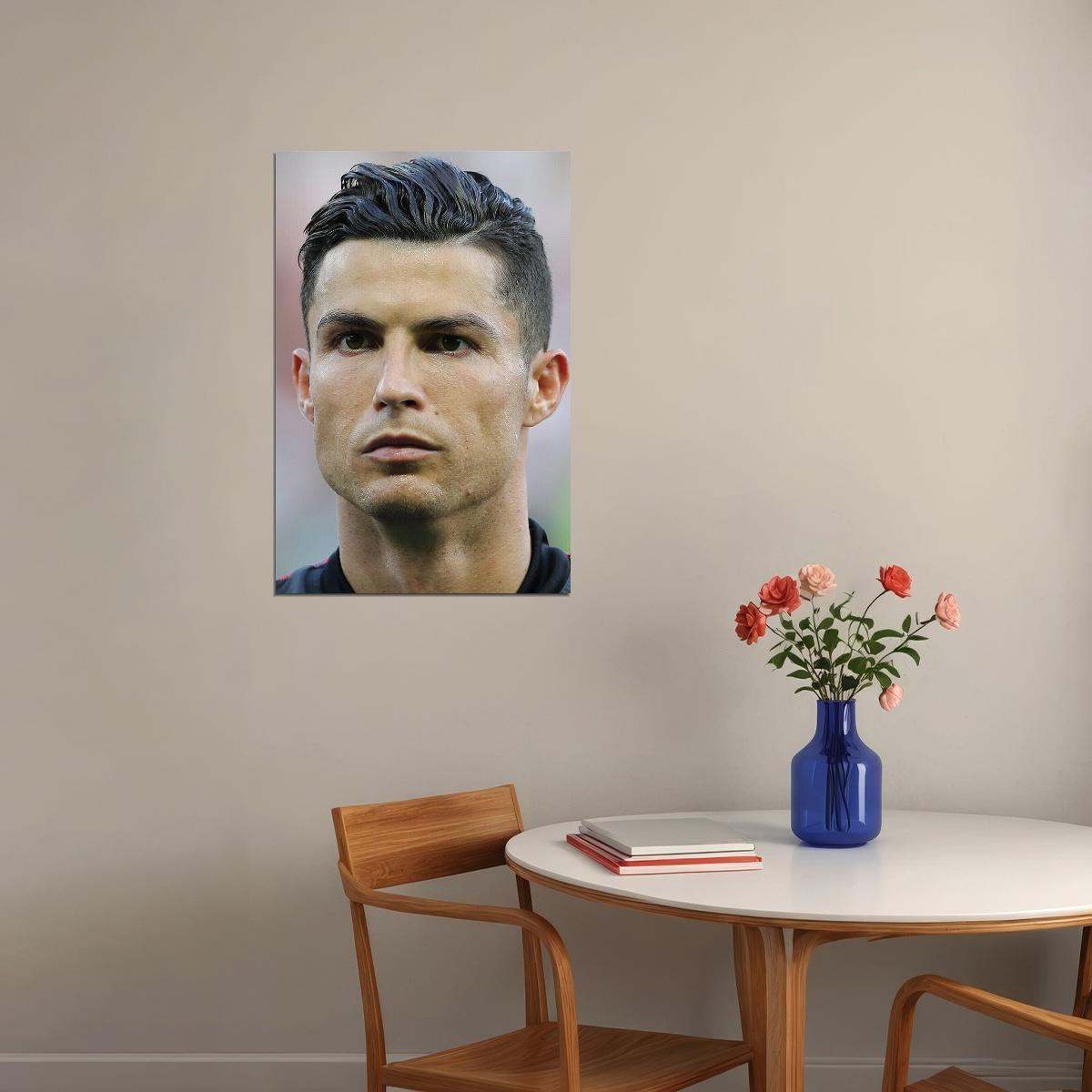 Cristiano Ronaldo Celebrity Football Soccer Star Poster Wall Art Print Home Wall Decor - xonomax