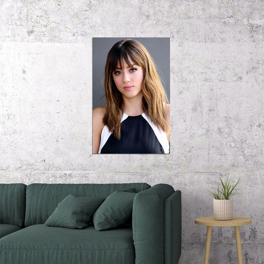 Chloe Bennet Celebrity Cinema Actress Artist Poster Wall Art Print Home Wall Decor - xonomax