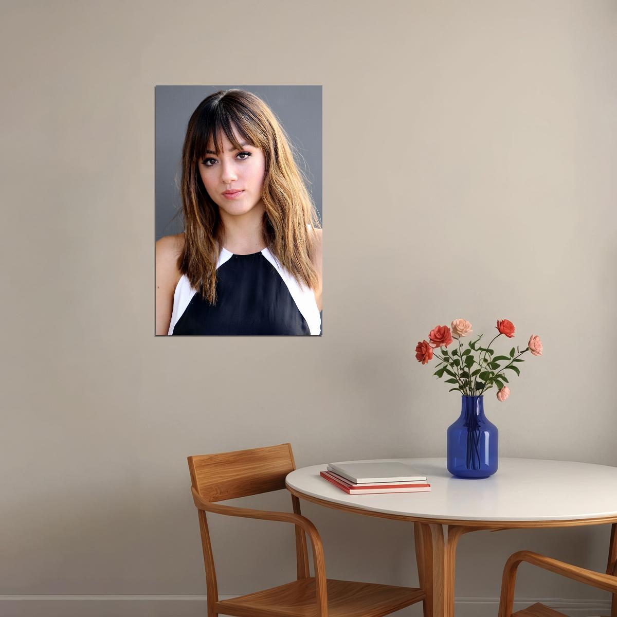 Chloe Bennet Celebrity Cinema Actress Artist Poster Wall Art Print Home Wall Decor - xonomax
