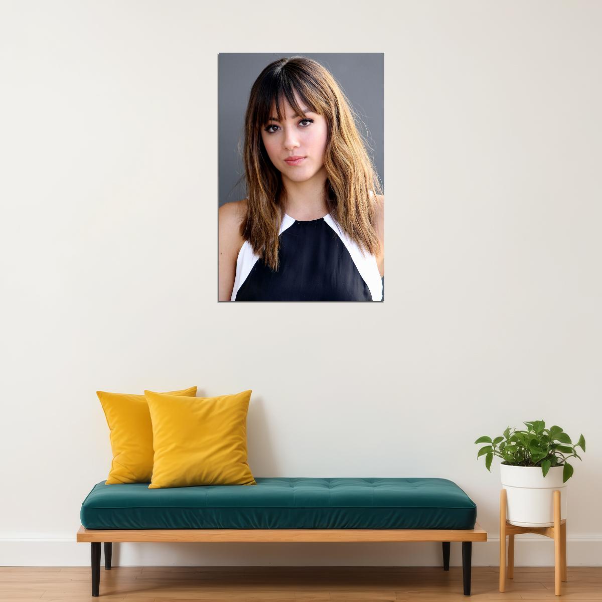 Chloe Bennet Celebrity Cinema Actress Artist Poster Wall Art Print Home Wall Decor - xonomax
