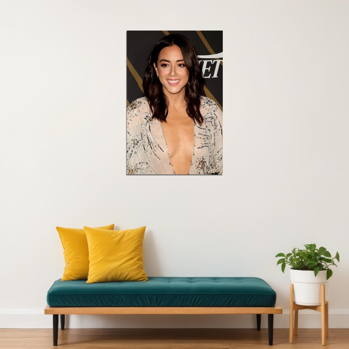Chloe Bennet Celebrity Cinema Actress Idol Poster Wall Art Print Home Wall Decor - xonomax