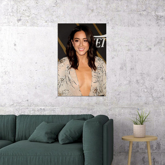 Chloe Bennet Celebrity Cinema Actress Idol Poster Wall Art Print Home Wall Decor - xonomax