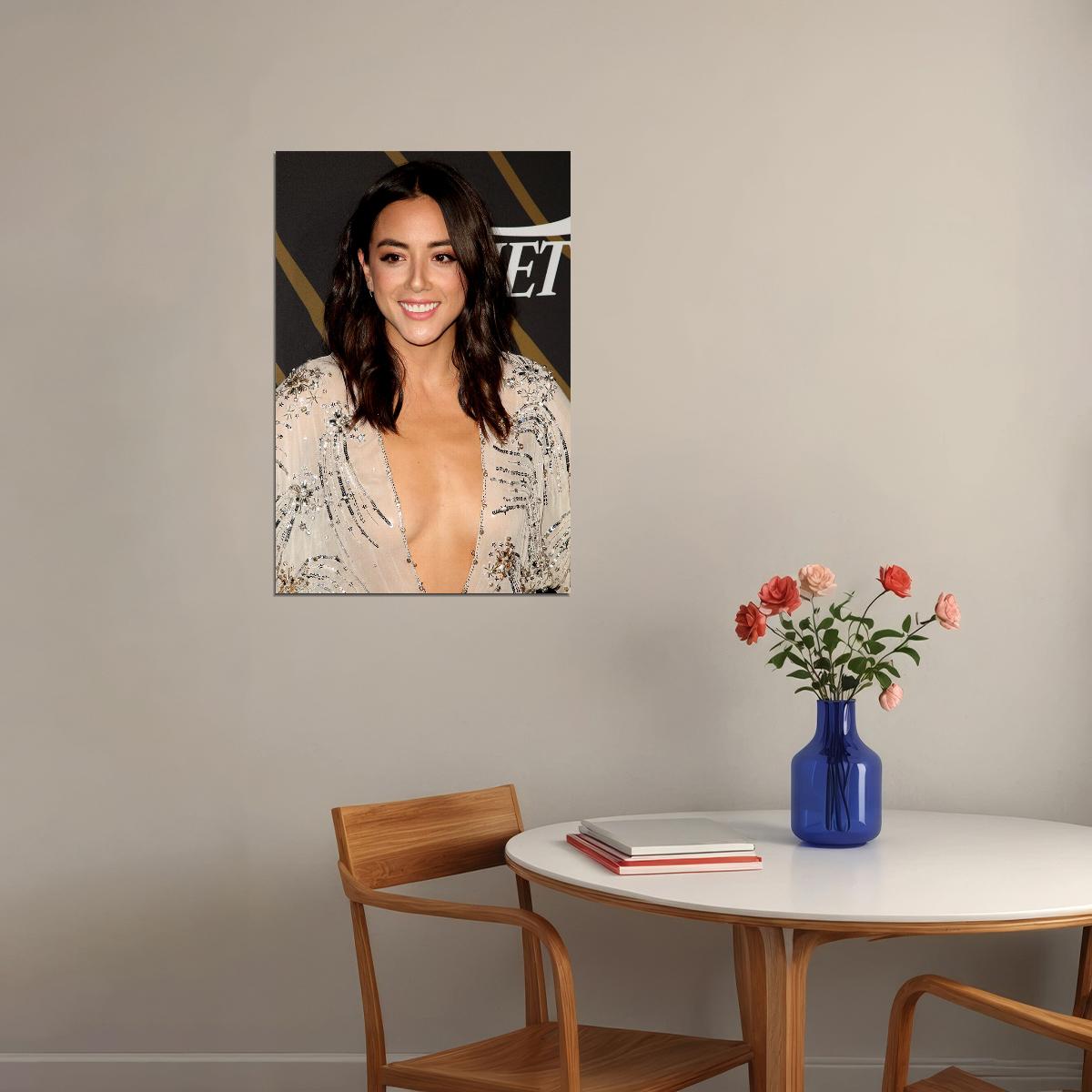 Chloe Bennet Celebrity Cinema Actress Idol Poster Wall Art Print Home Wall Decor - xonomax