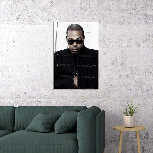 Busta Rhymes Singer Hip Hop Music Rapper Poster Wall Art Print Home Wall Decor - xonomax