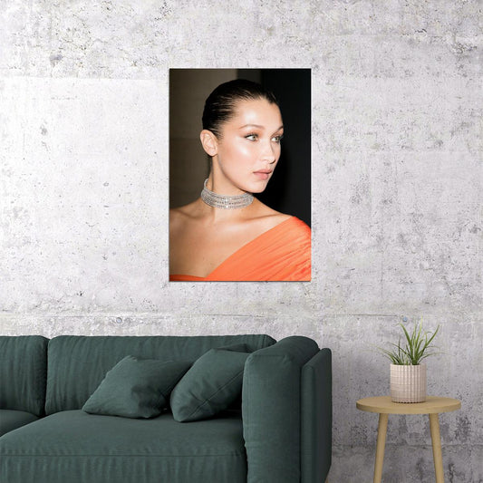 Bella Hadid Celebrity Sexy Model Artist Star Poster Wall Art Print Home Wall Decor - xonomax