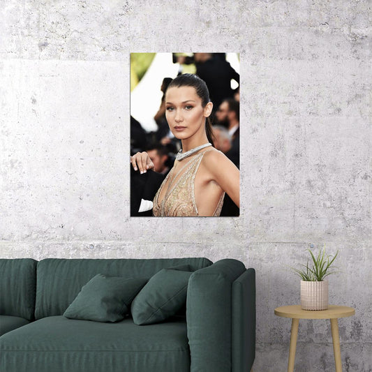 Bella Hadid Celebrity Hot Model Artist Star Poster Wall Art Print Home Wall Decor - xonomax