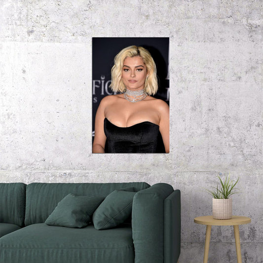 Bebe Rexha Celebrity Actor Singer Star Artist Poster Wall Art Print Home Wall Decor - xonomax