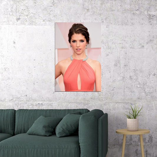 Anna Kendrick Hollywood Cinema Actress Idol Poster Wall Art Print Home Wall Decor - xonomax