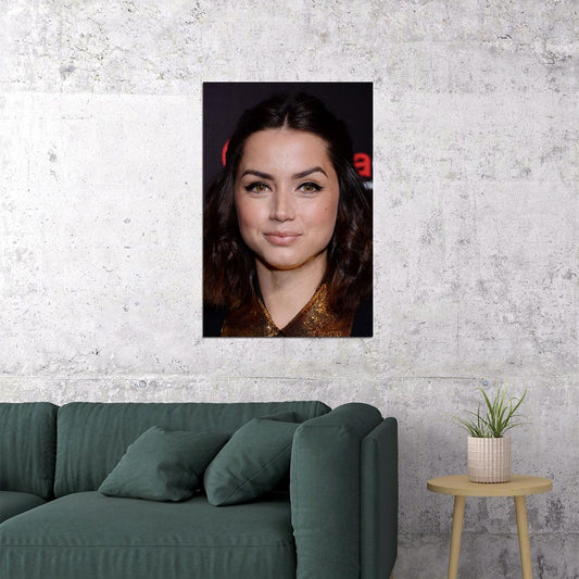 Ana De Armas Hollywood Celebrity Movie Actor Poster Wall Art Print Home Wall Decor - xonomax