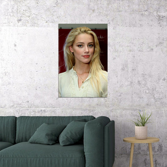 Amber Heard Hollywood Celebrity Movie Star Poster Wall Art Print Home Wall Decor - xonomax