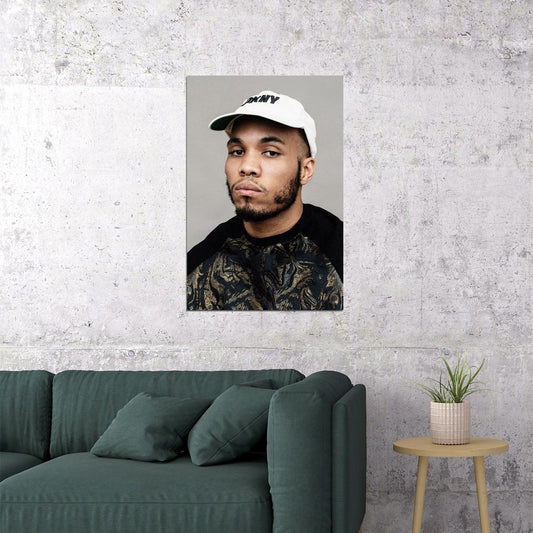 Anderson Paak Celebrity Singer Rap Music Poster Wall Art Print Home Wall Decor - xonomax