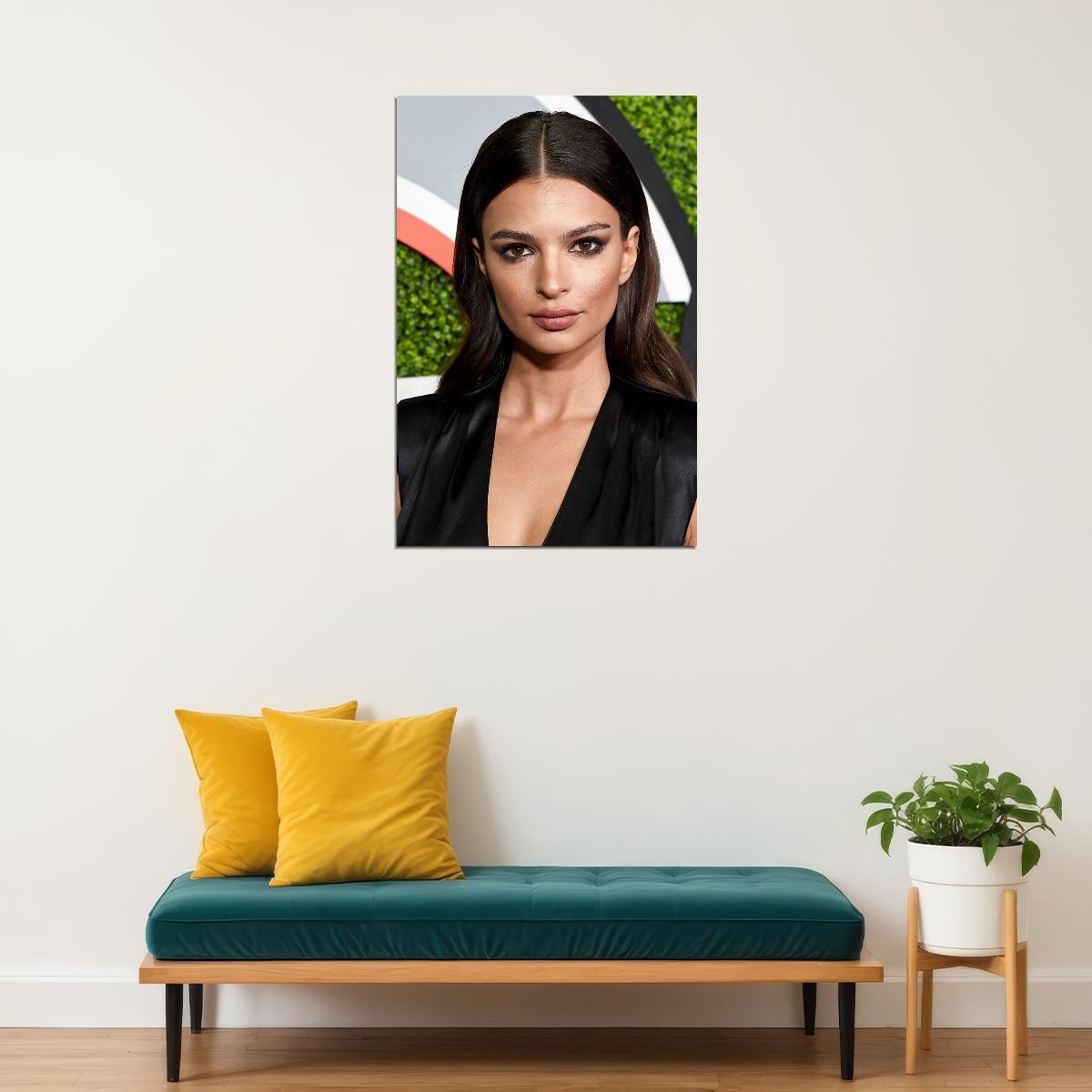 Emily Ratajkowski Celebrity Actor Model Poster Wall Art Print Home Wall Decor - xonomax