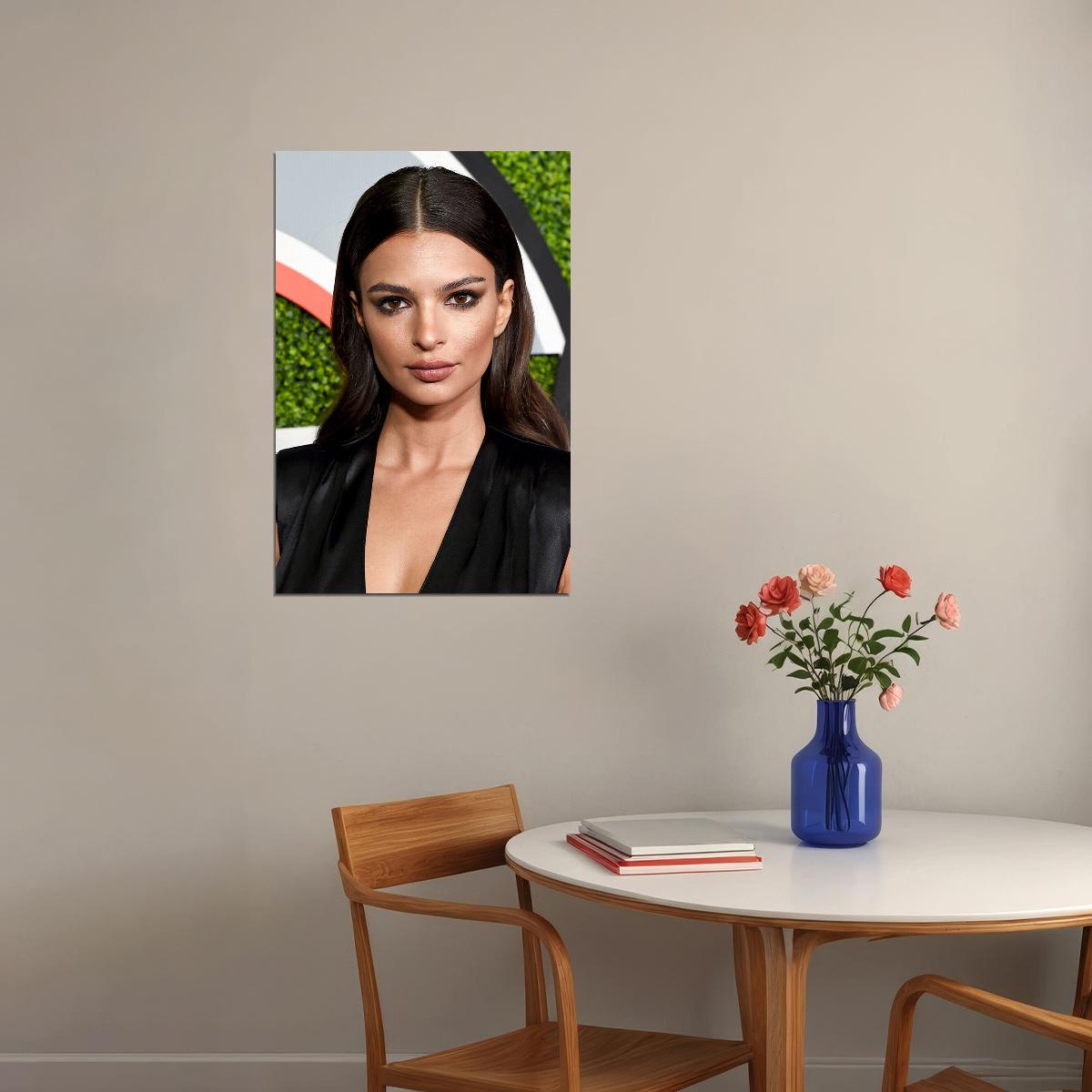 Emily Ratajkowski Celebrity Actor Model Poster Wall Art Print Home Wall Decor - xonomax