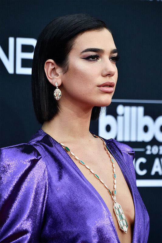 Dua Lipa Celebrity Cinema Actress Singer Music Poster Wall Art Print Home Wall Decor - xonomax