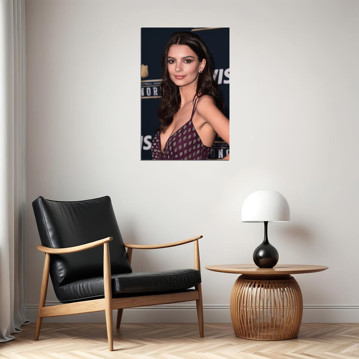 Emily Ratajkowski Celebrity Actress Model Poster Wall Art Print Home Wall Decor - xonomax
