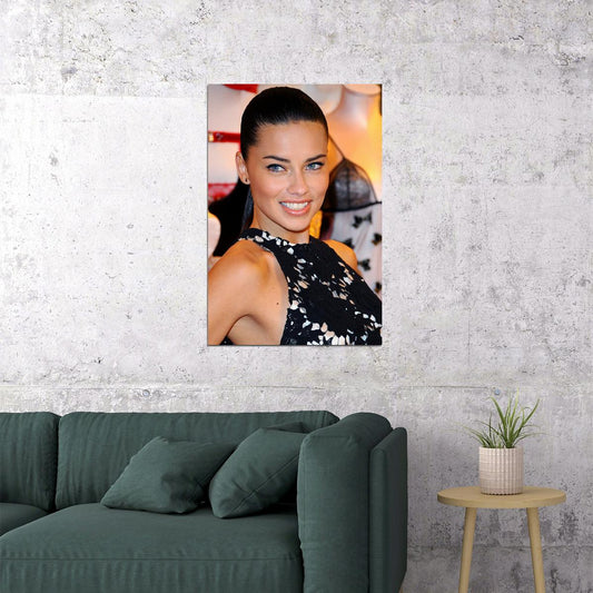Adriana Lima Celebrity Beauty Model Artist Poster Wall Art Print Home Wall Decor - xonomax