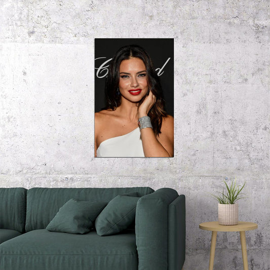 Adriana Lima Hot Super Model Beauty Artist Poster Wall Art Print Home Wall Decor - xonomax