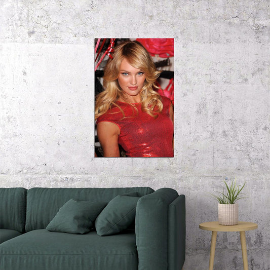 Candice Swanepoel Celebrity Beauty Model Poster Wall Art Print Home Wall Decor - xonomax