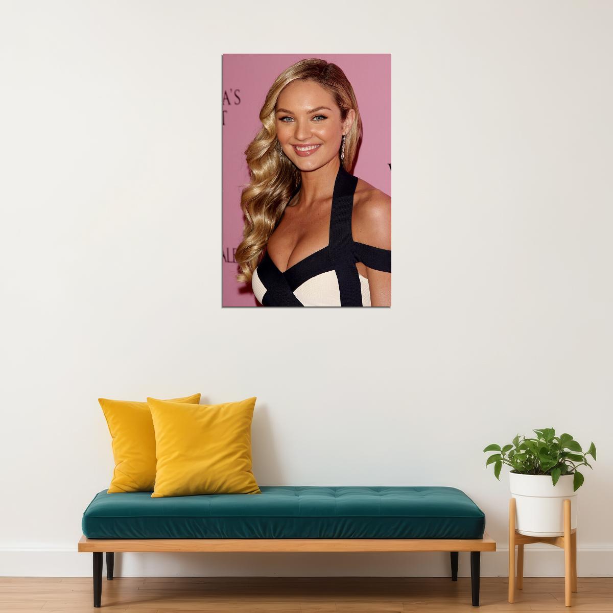 Candice Swanepoel Celebrity Artist Hot Model Poster Wall Art Print Home Wall Decor - xonomax