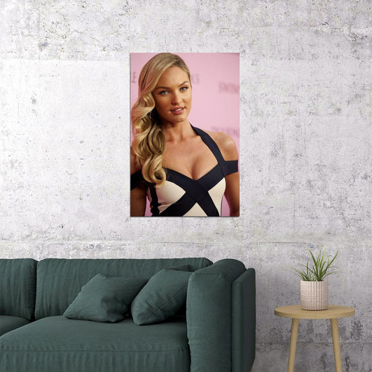 Candice Swanepoel Celebrity Artist Model Star Poster Wall Art Print Home Wall Decor - xonomax