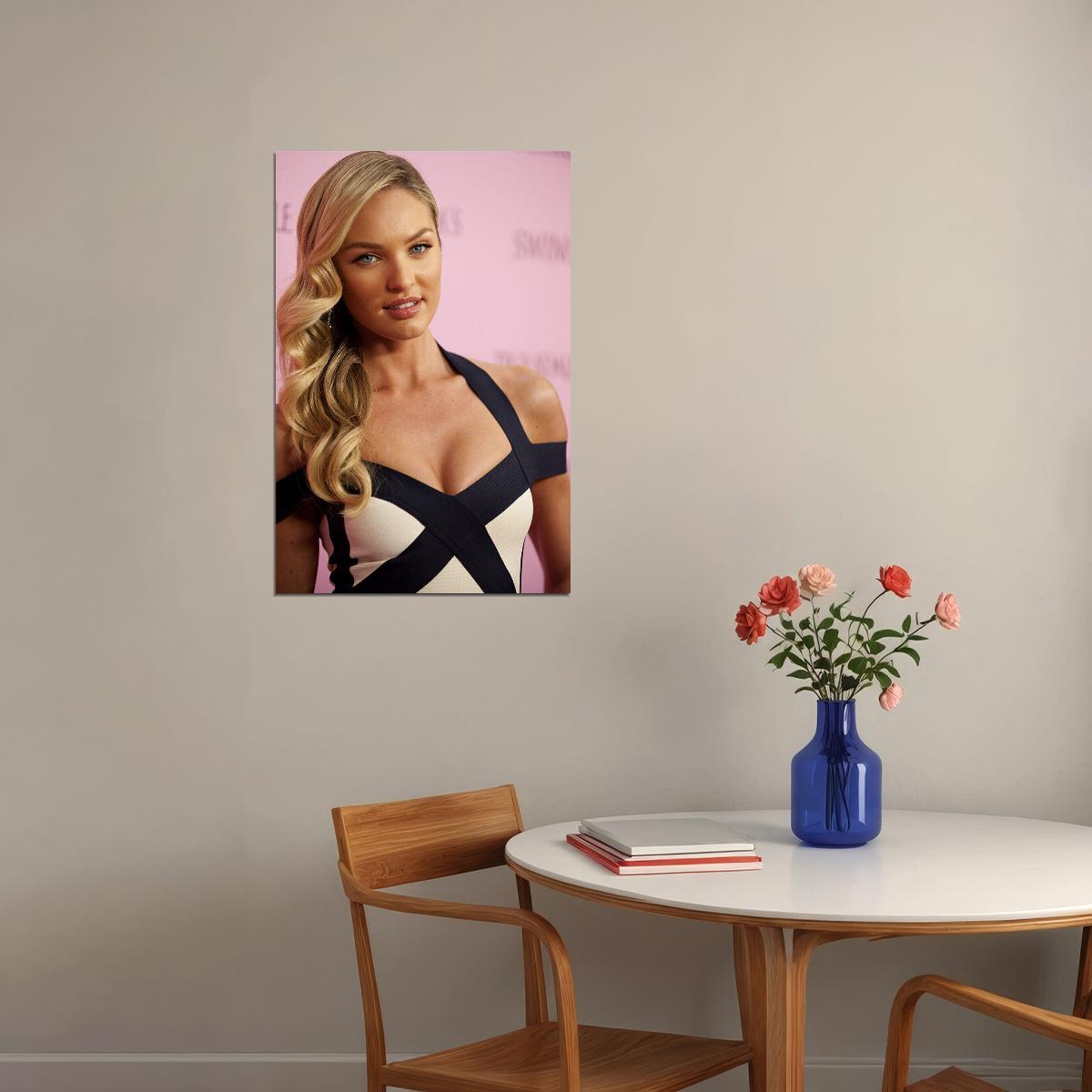 Candice Swanepoel Celebrity Artist Model Star Poster Wall Art Print Home Wall Decor - xonomax