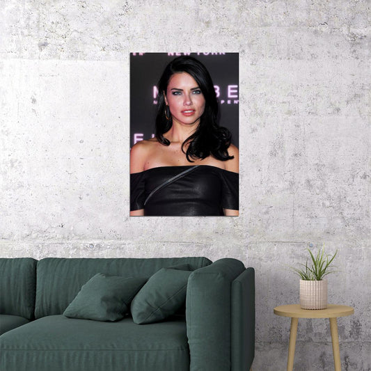 Adriana Lima Sexy Model Beauty Artist Idol Poster Wall Art Print Home Wall Decor - xonomax