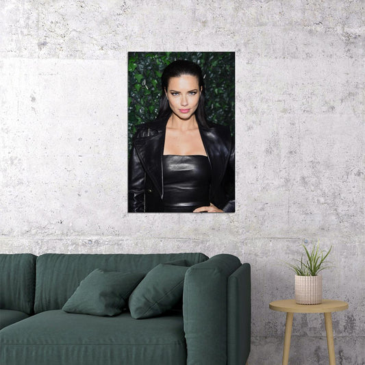 Adriana Lima Sexy Model Brazilian Artist Poster Wall Art Print Home Wall Decor - xonomax