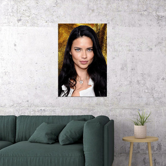 Adriana Lima Sexy Model Brazilian Hot Star Poster Wall Art Print Home Wall Decor - xonomax